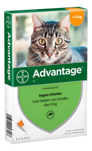Pipeta Para Gato Advantage Hasta 4 Kg