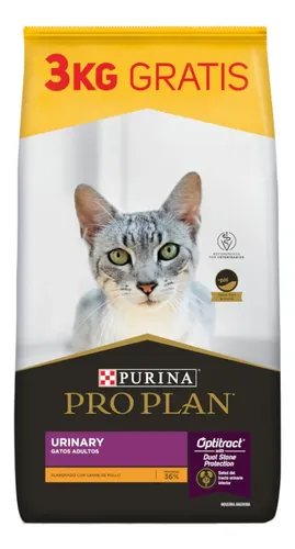 Pro Plan Optitract Gato Urinary x15 kg + 3 Kg. De Bonus